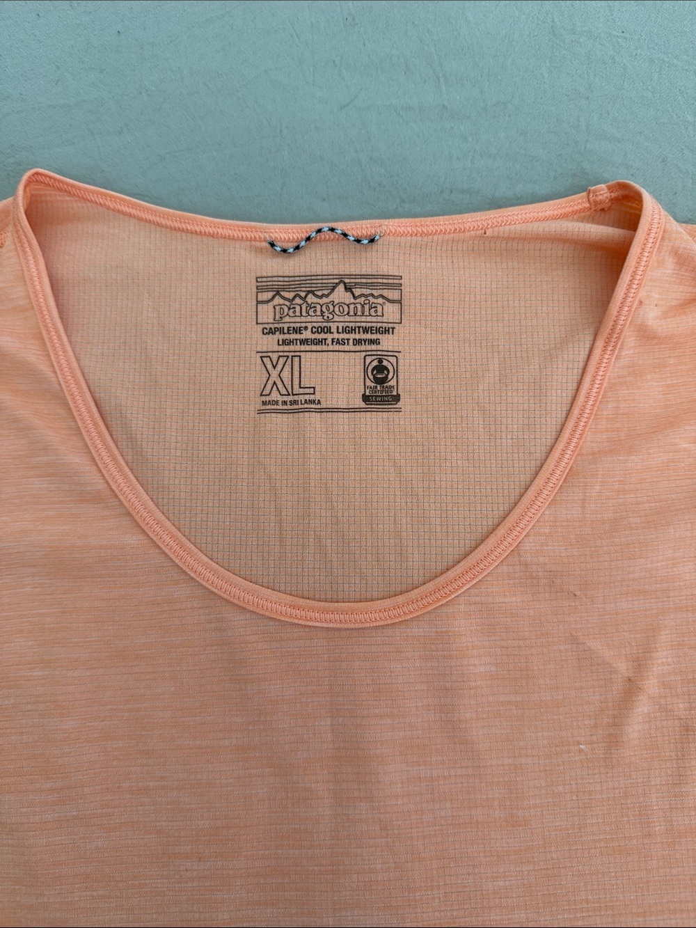 Patagonia Lightweight Capilene Tank Top - Peach/Coral